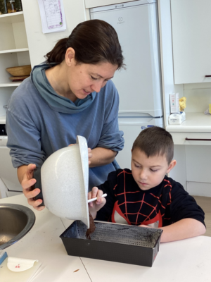 Geburtstagskuchen backen