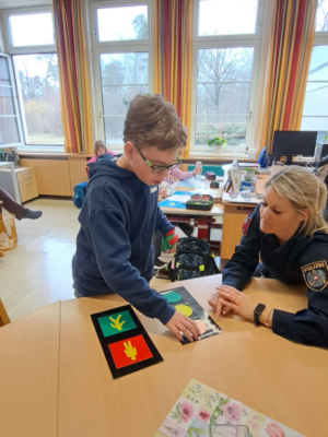 Besuch der Polizei