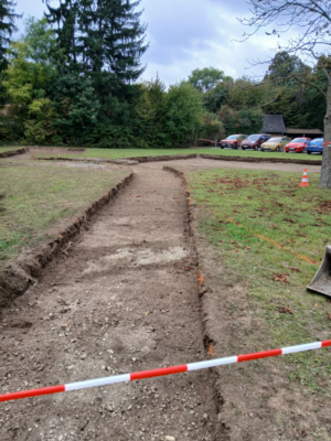 Spielplatzbaustelle