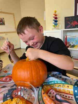 Halloweenkürbis
