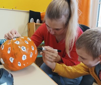Halloweenkürbis