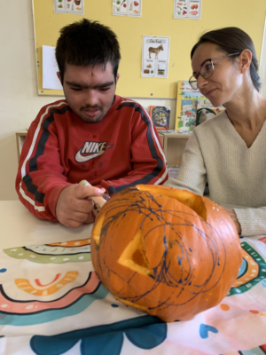 Halloweenkürbis
