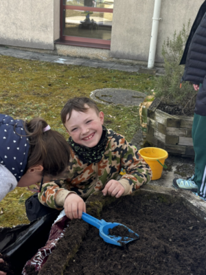 Frühling im Schulgarten