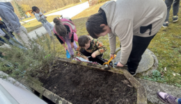 Frühling im Schulgarten