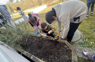Frühling im Schulgarten