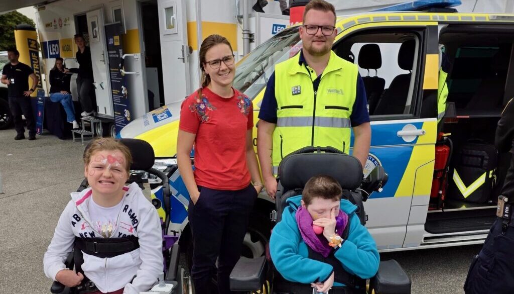 Besuch beim Blautlichttag