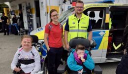 Besuch beim Blautlichttag